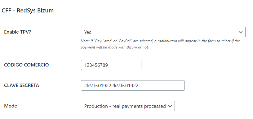 RedSys Bizum