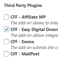 Enabling addon