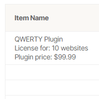 Easy Digital Downloads shopping cart