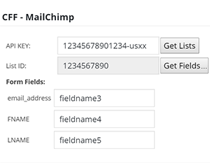 Form Settings