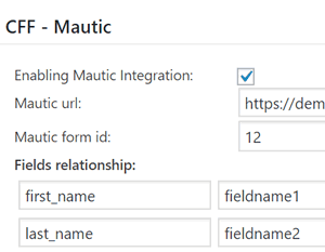 Form Settings