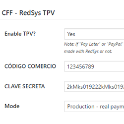 RedSys Add-On