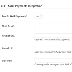 Skrill Payments Integration Add-On