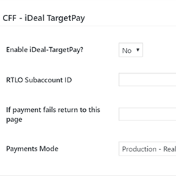iDeal TargetPay Add-On