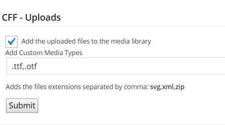 Upload Files