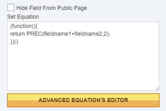 Advanced Equation Editor Button