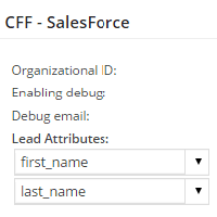 Configure SalesForce Add-On