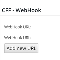 Configure WebHook Add-On