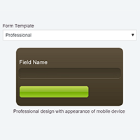 Form Settings Tab